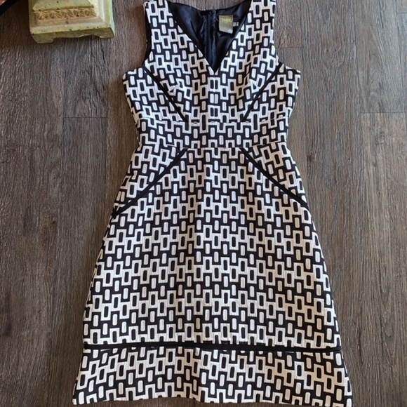 Taylor size 2 beautiful sleeveless midi dress - Picture 3 of 10